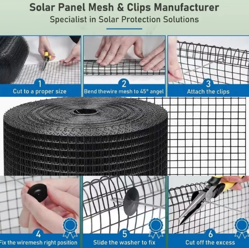 Pigeon Proofing Solar Panels with Mesh: What Product Sellers Should Specify